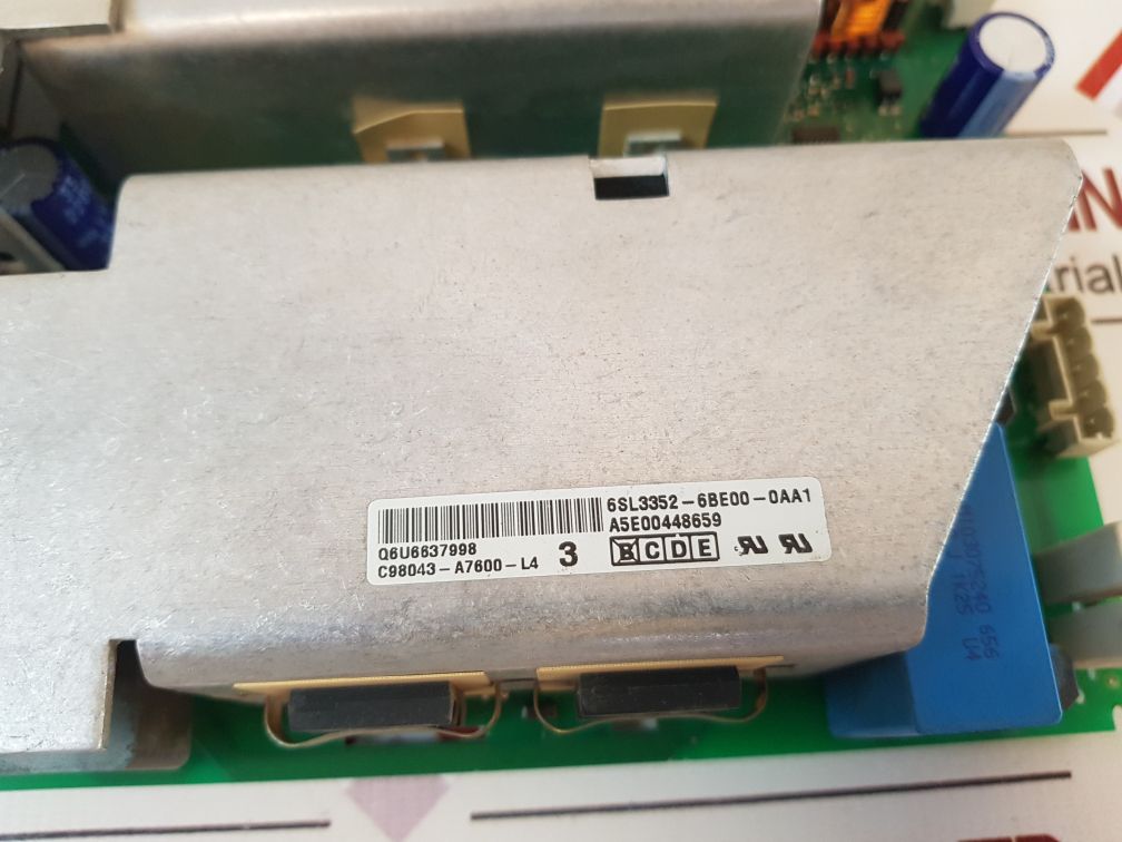 Siemens c98040-a7600-c4-1 drive power board
