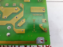 Siemens C98043-a1601-l Power Interface Board