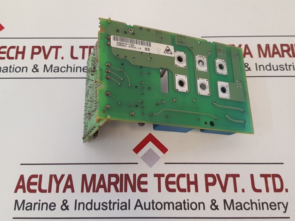 Siemens c98040-a7014-c1-2 pcb card c98043-a7014-l2 03