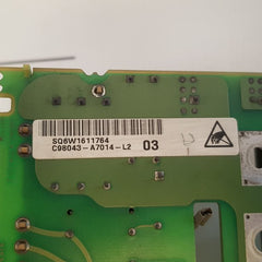 Siemens c98040-a7014-c1-2 pcb card c98043-a7014-l2 03