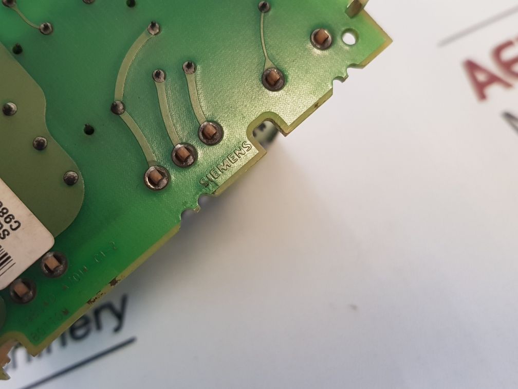 Siemens c98040-a7014-c1-2 pcb card c98043-a7014-l2 03
