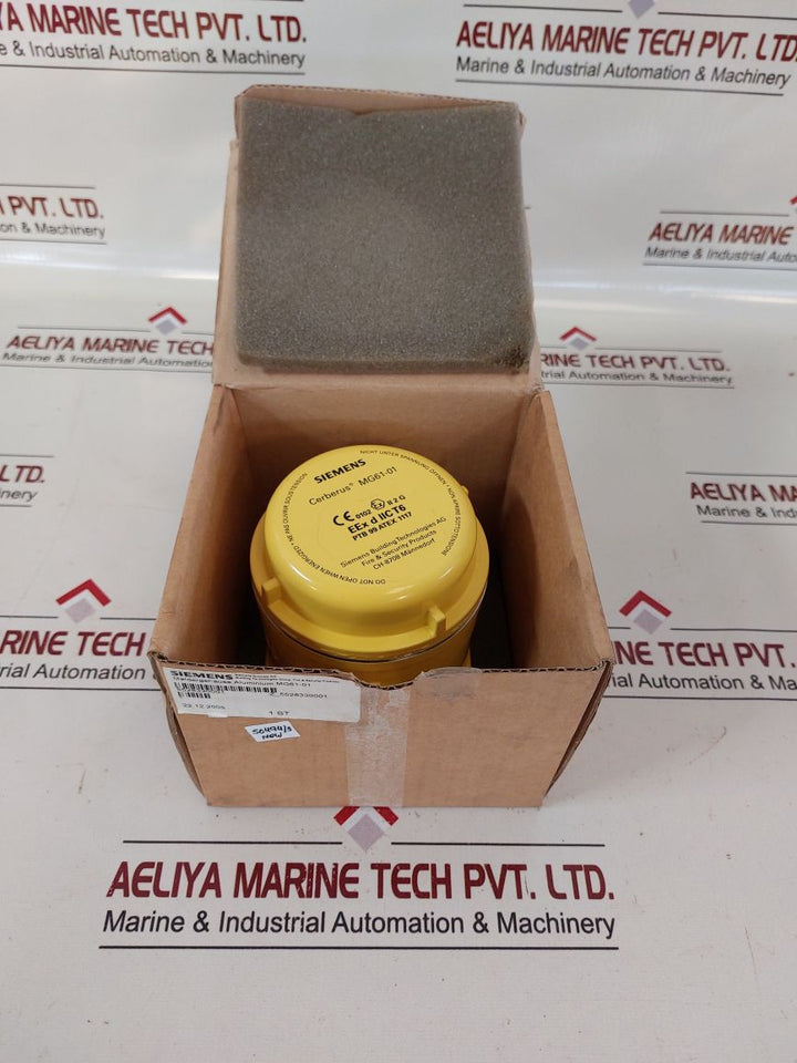 Siemens Cerberus Mg61-01 Detector Housing Aluminium
