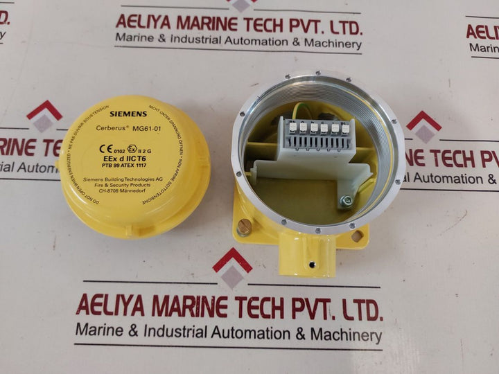 Siemens Cerberus Mg61-01 Detector Housing Aluminium
