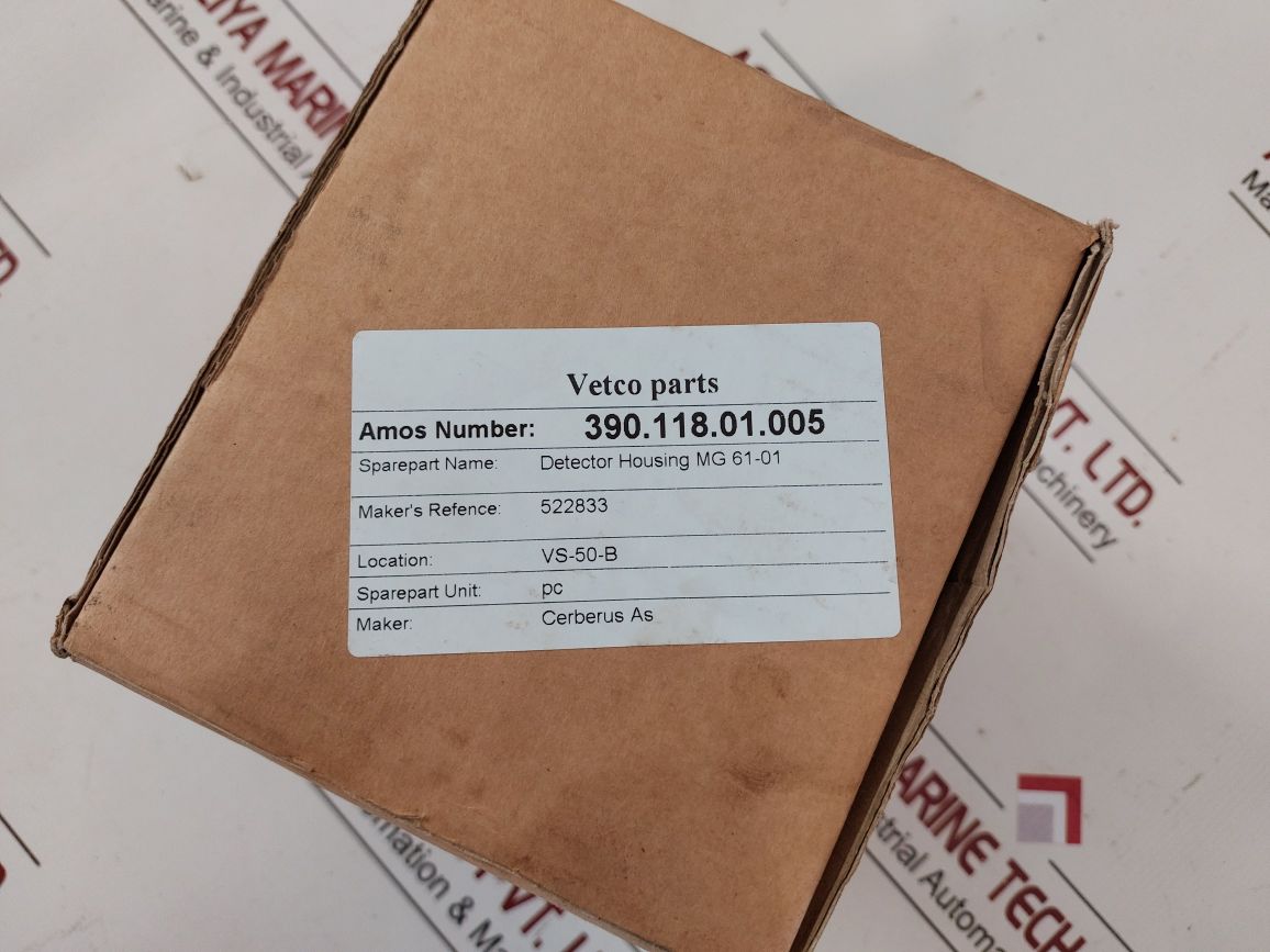 Siemens Cerberus Mg61-01 Detector Housing Aluminium