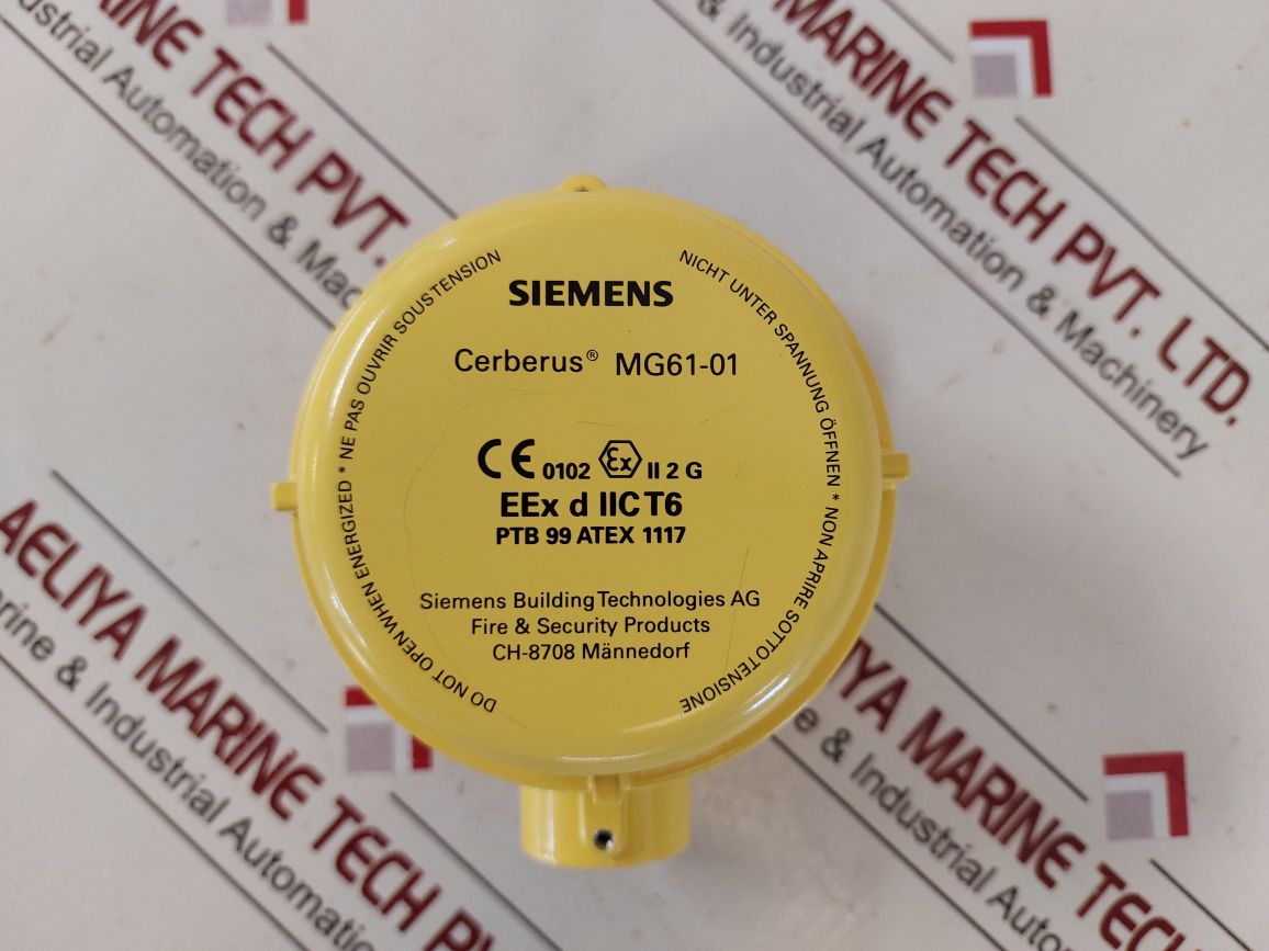 Siemens Cerberus Mg61-01 Detector Housing Aluminium