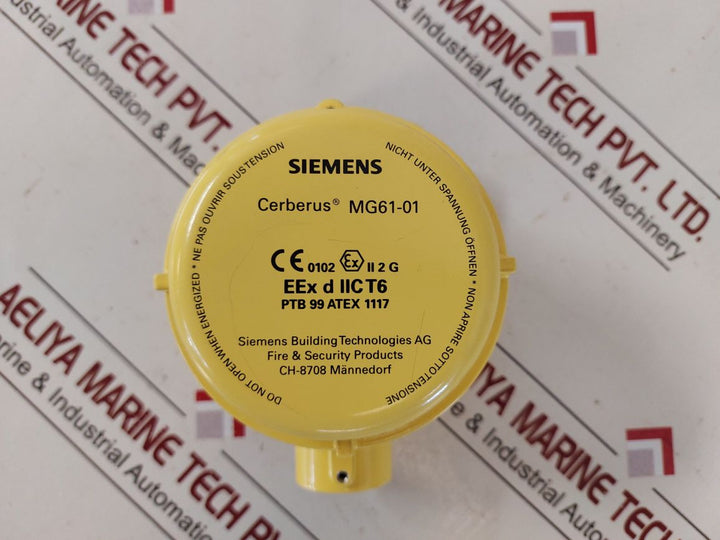 Siemens Cerberus Mg61-01 Detector Housing Aluminium