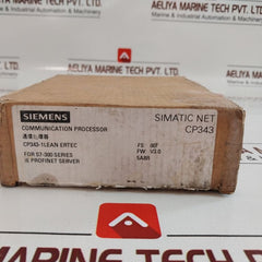 Siemens 6Gk7 343-1Cx10-0Xe0 Lean Communication Processor