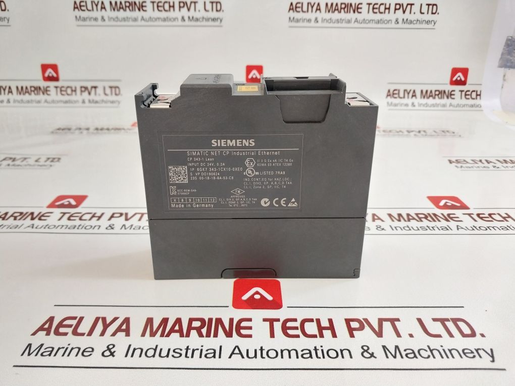 Siemens 6Gk7 343-1Cx10-0Xe0 Lean Communication Processor