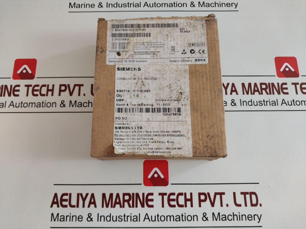Siemens 6Gk7 343-1Cx10-0Xe0 Lean Communication Processor