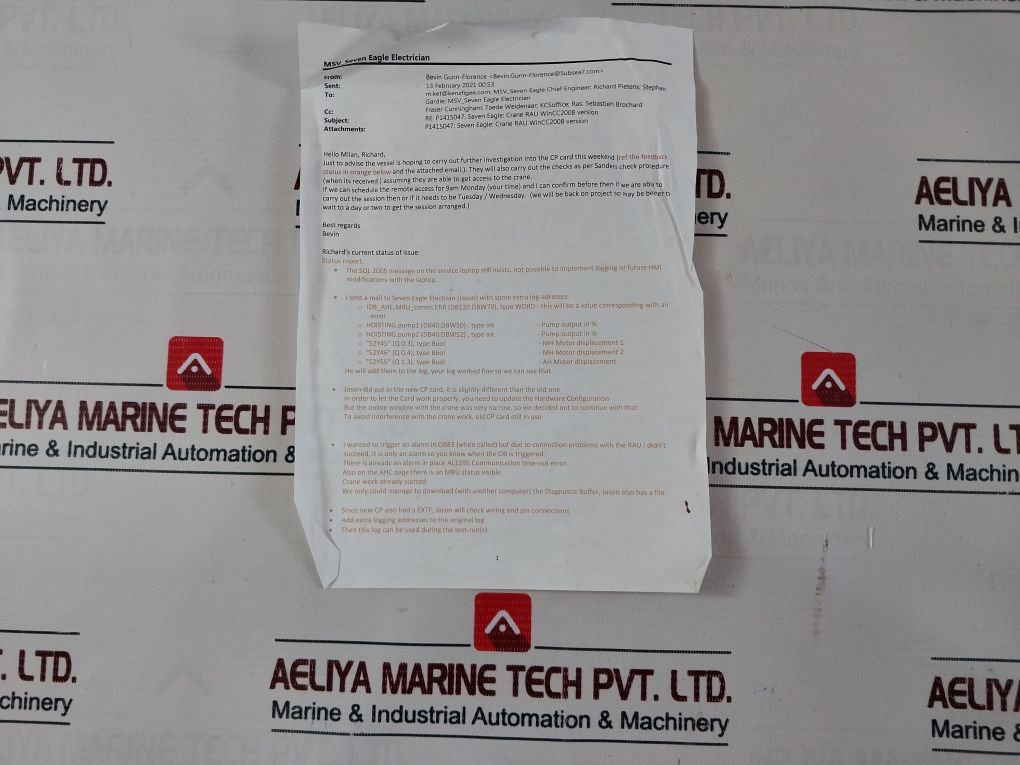 Siemens Cp 441-2 Communication Module 6Es7 441-2Aa01-0Ae0