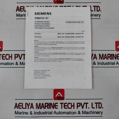 Siemens Cp 441-2 Communication Module 6Es7 441-2Aa01-0Ae0