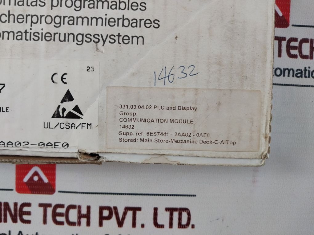 Siemens Cp 441-2 Communication Module 6Es7 441-2Aa01-0Ae0