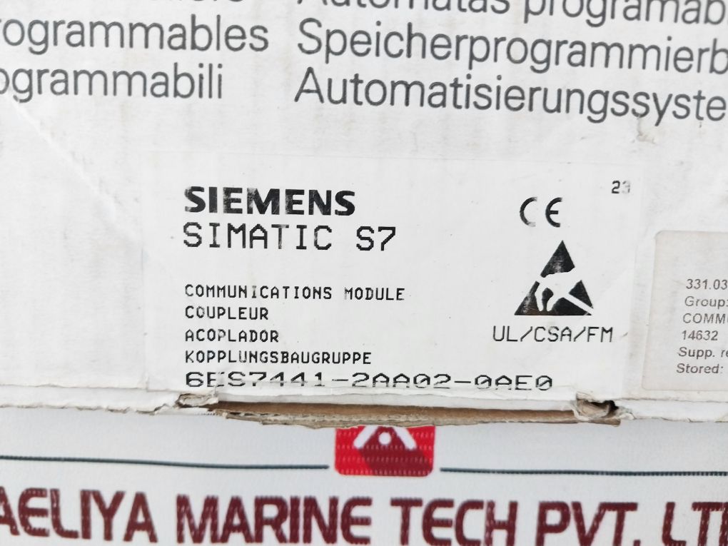 Siemens Cp 441-2 Communication Module 6Es7 441-2Aa01-0Ae0