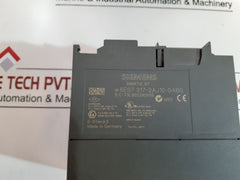 Siemens Simatic Cpu317-2Dp Module 6Es7 317-2Aj10-0Ab0