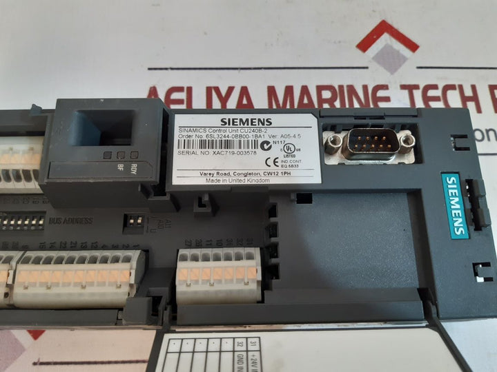Siemens Sinamics Cu240B-2 Control Unit
