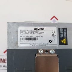 Siemens 6Sl3210-1Se16-0Ua0 Control Unit Adapter Cua32