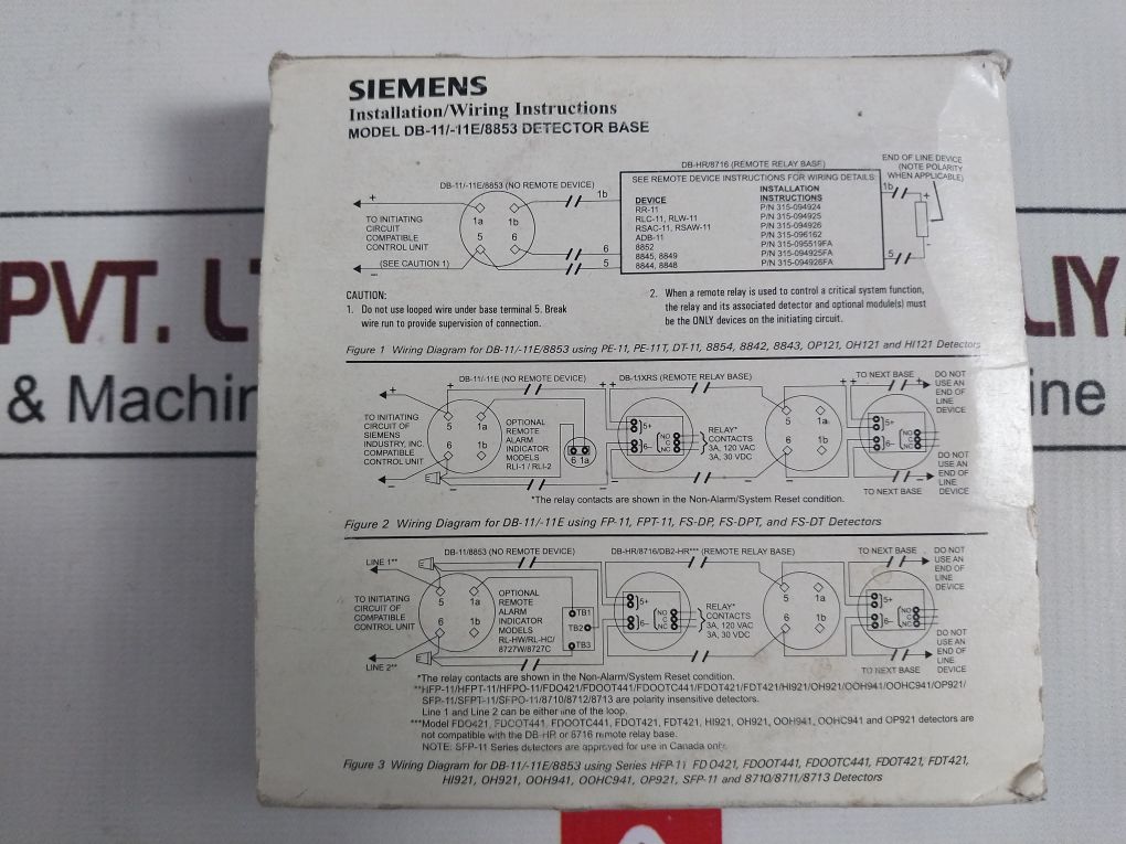 Siemens Db-11E Rev8