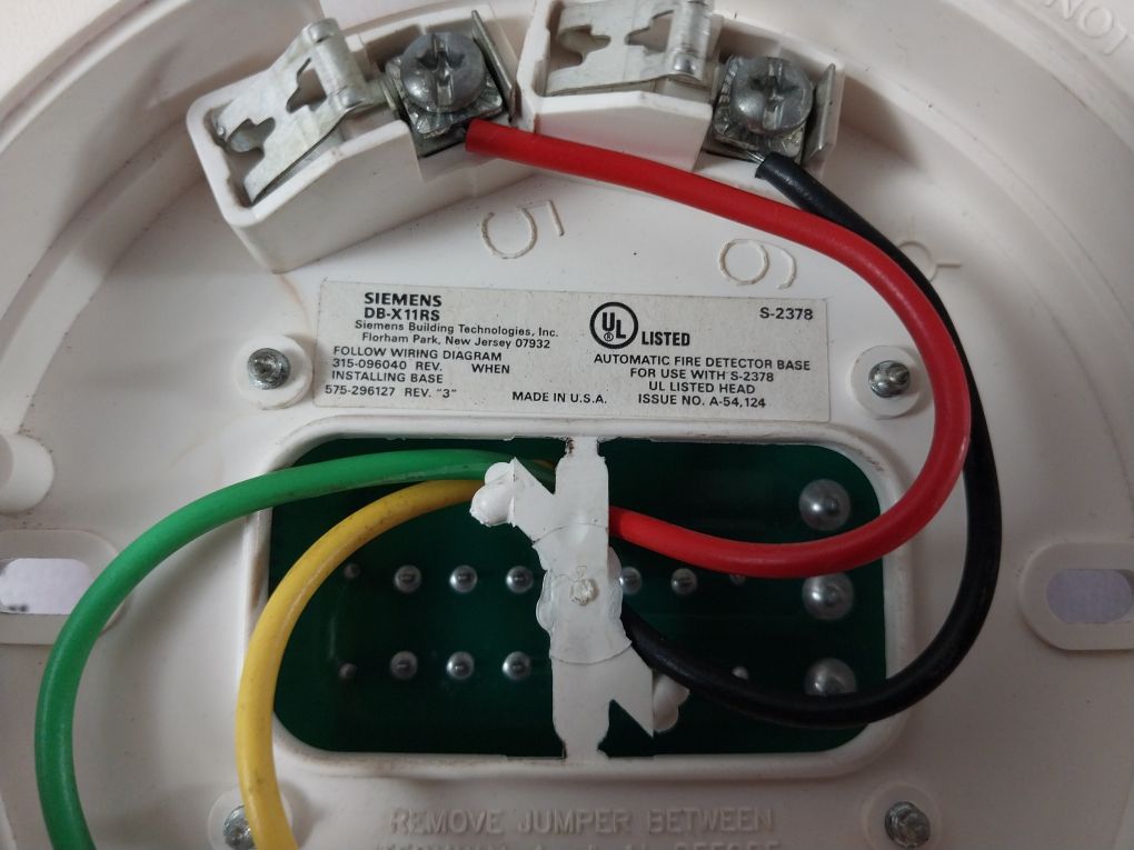Siemens DB-X11RS Fire Detector Base