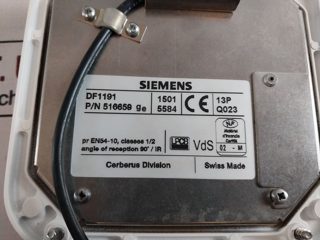 Siemens Df1191 Infrared Flame Detector