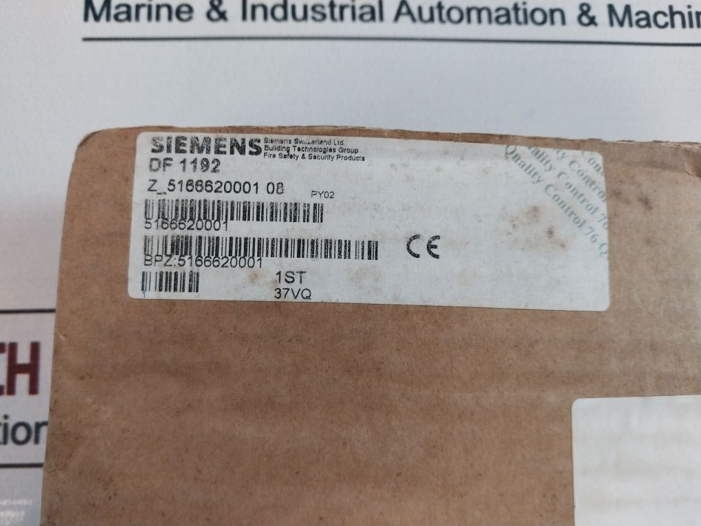 Siemens Df1192 Infrared Flame Detector 51666 08