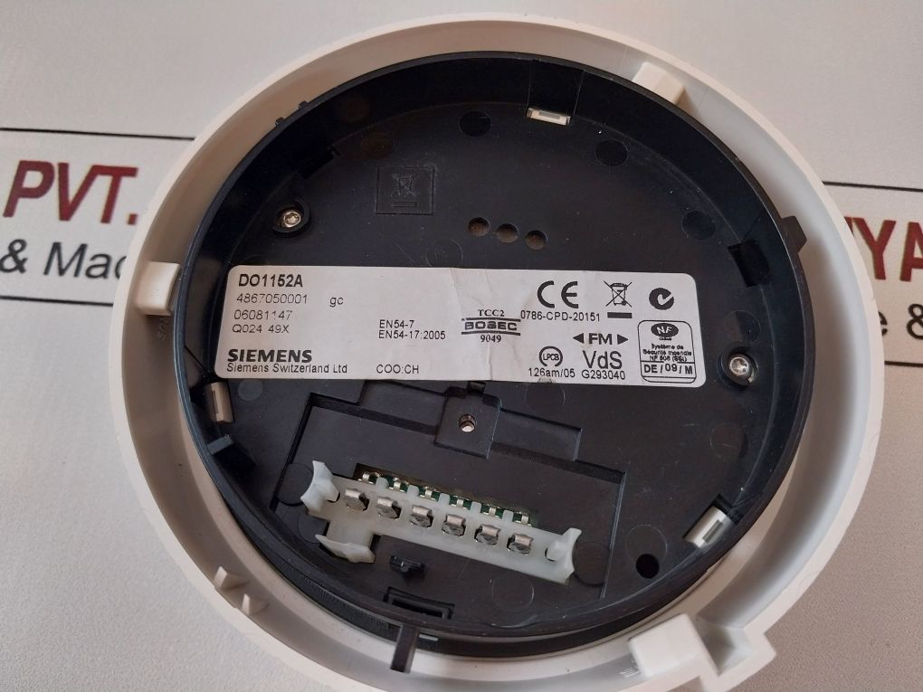 Siemens Do1152A Optical Smoke Detector 4867050001 Gc