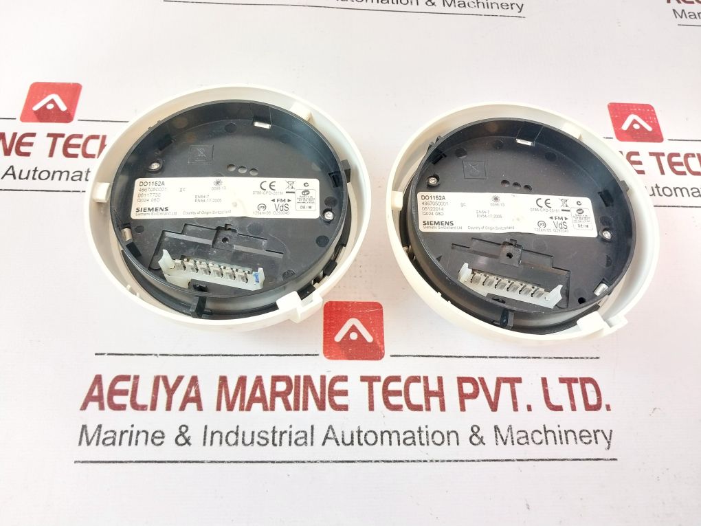 Siemens Do1152A Optical Smoke Detector 4867050001