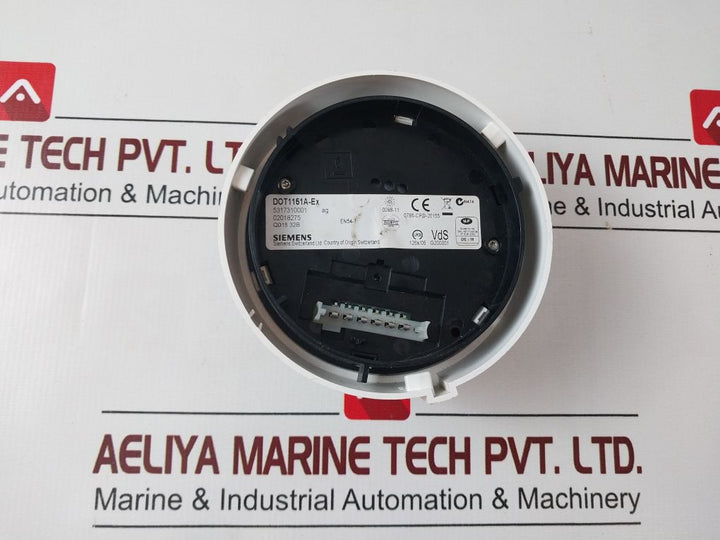 Siemens Dot1151A-ex Smoke Detector