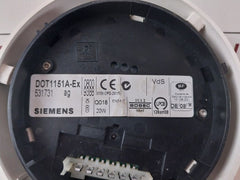 Siemens Dot1151A-ex Smoke Detector 531731 Ag 20W