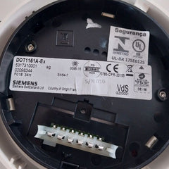 Siemens Dot1151A-ex Neural Smoke Detector Head