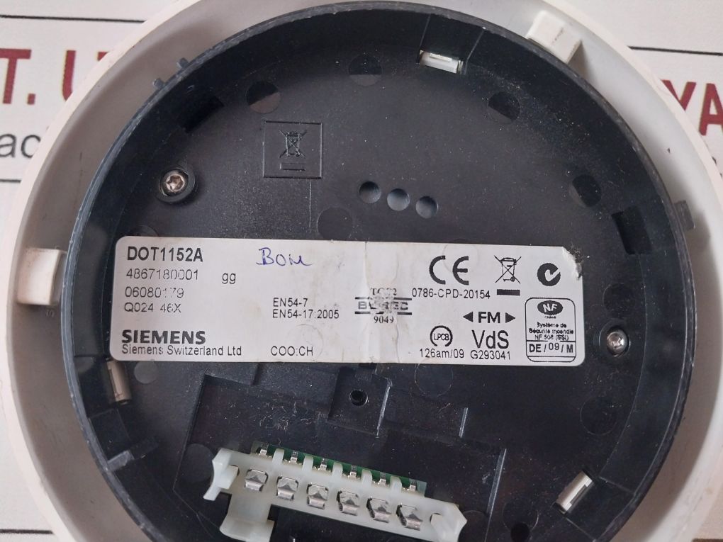 Siemens Dot1152A Neutral Gas Detector 4867180001 Gg