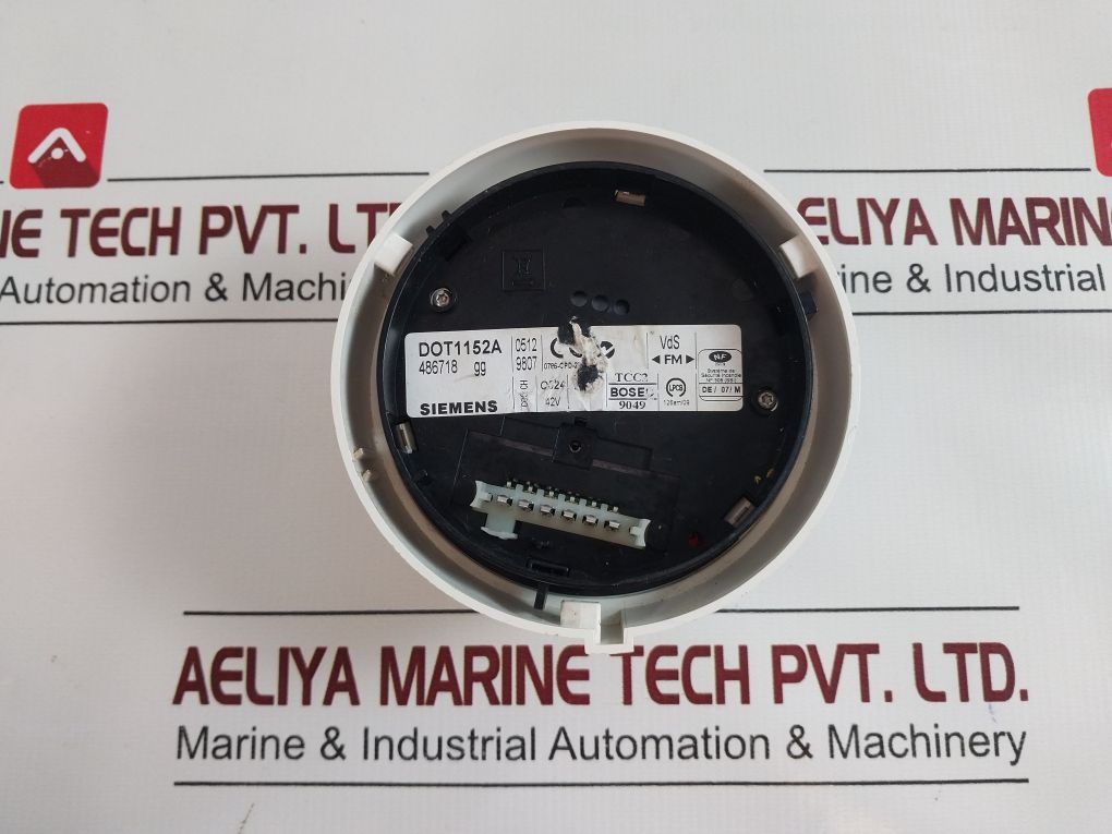 Siemens Dot1152A Smoke Detector 42V