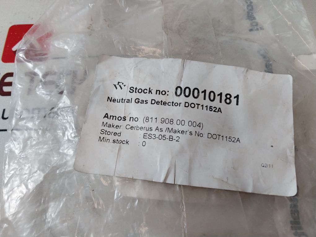 Siemens Dot1152A Neutral Gas Detector