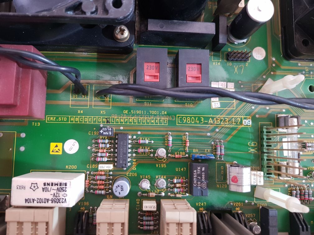 Siemens E115/230 G5/18Wrg Modular Power Supply