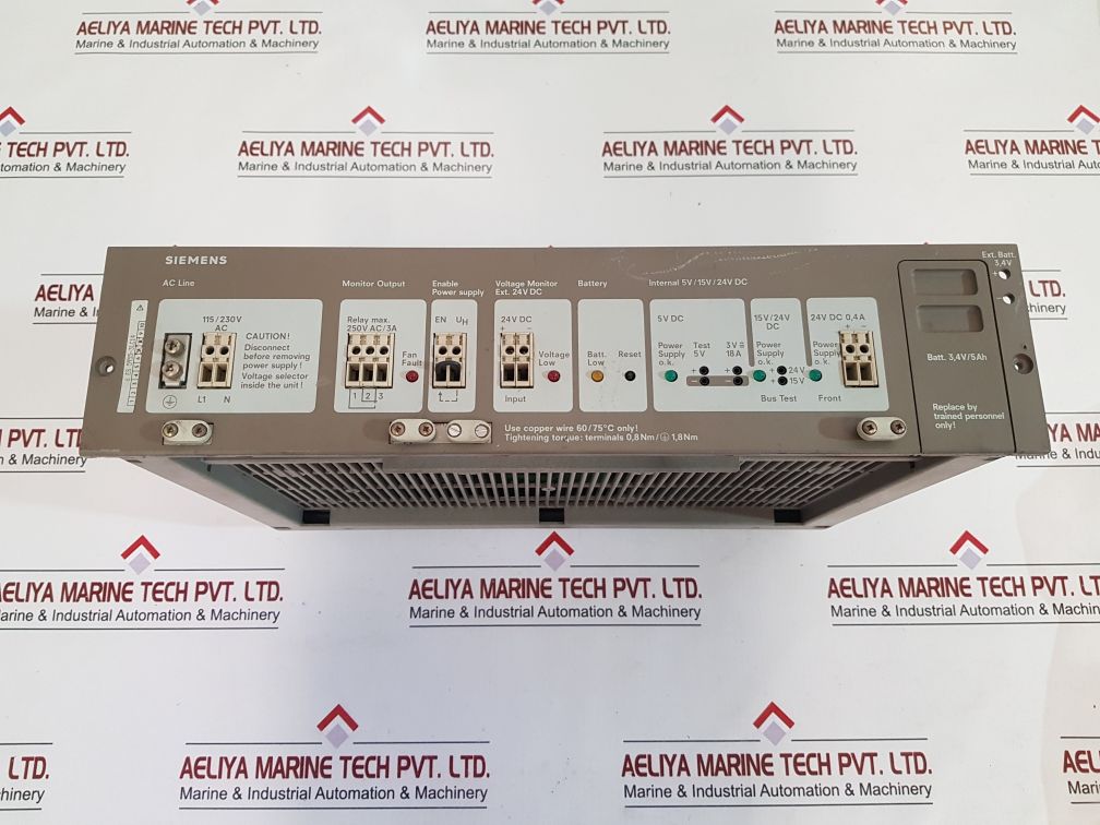 Siemens E115/230 G5 / 18Wrg Modular Power Supply
