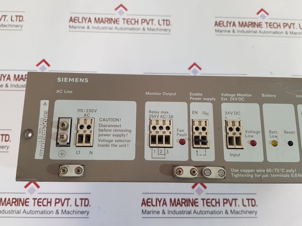 Siemens E115/230 G5 / 18Wrg Modular Power Supply 50/60Hz
