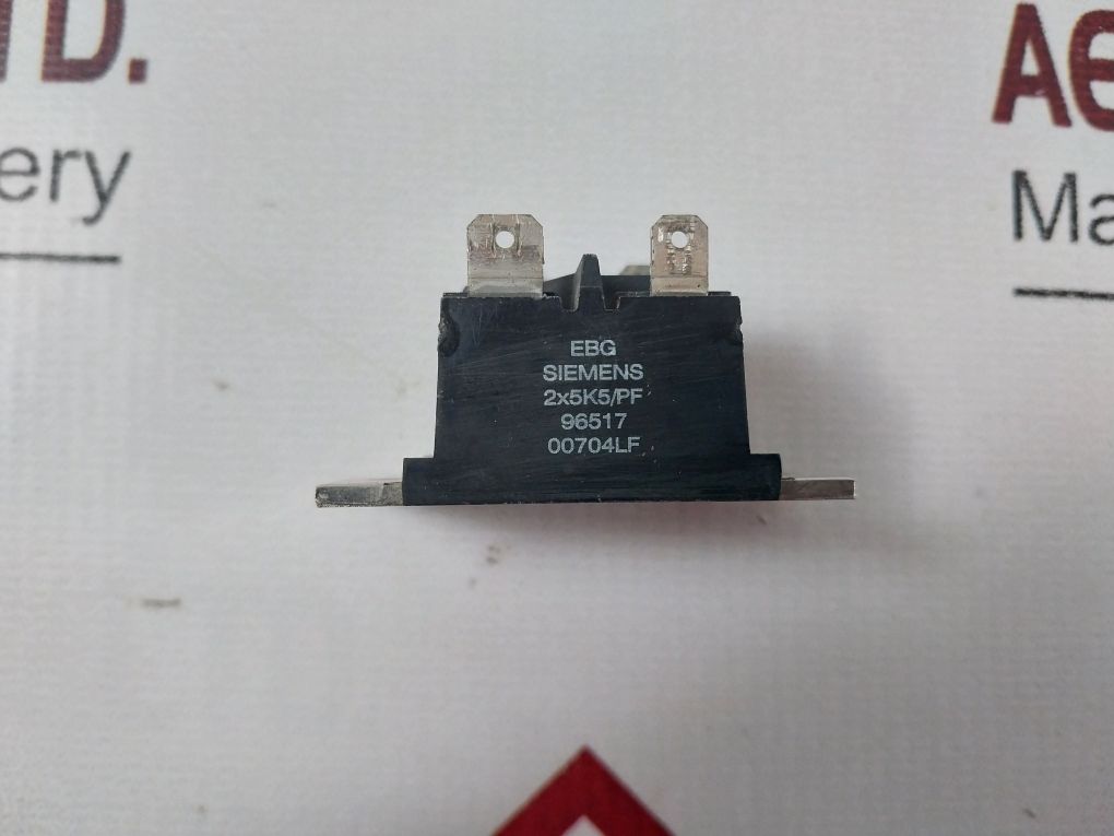 Siemens Ebg 2X5K5/Pf 96517 Resistor 00704Lf