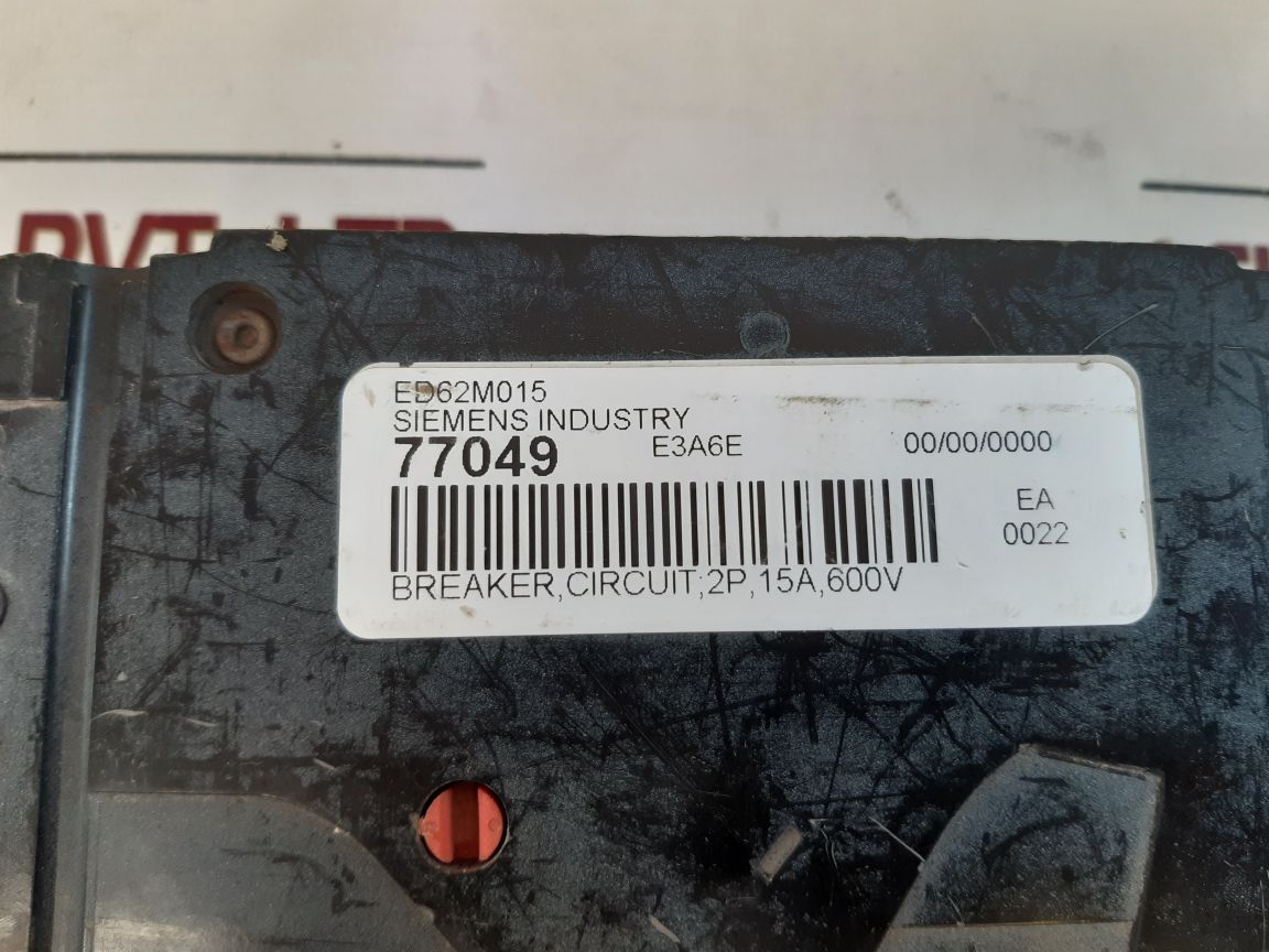 Siemens Ed62M015 Circuit Breaker Sa1E025