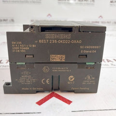 Siemens 6Es7 235-0Kd22-0Xa0 Analog Input Module E-stand: 04