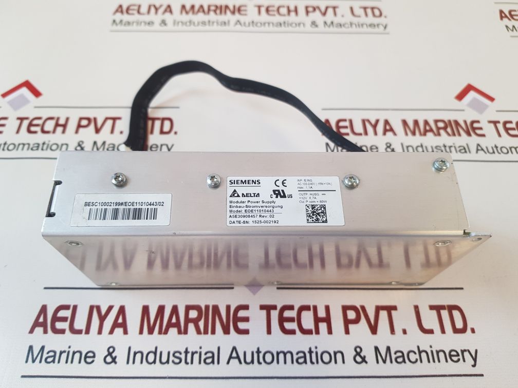 Siemens Eoe11010443 Modular Power Supply A5E03827225 Rev. 02