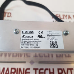 Siemens Eoe11010443 Modular Power Supply A5E03827225 Rev. 02