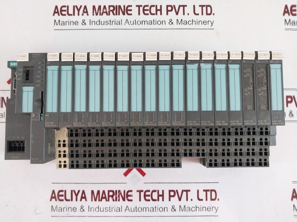 Siemens Im151-7 Cpu 6Es7 151-7Aa20-0Ab0 With Module Rack