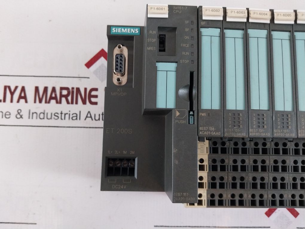 Siemens Im151-7 Cpu 6Es7 151-7Aa20-0Ab0 With Module Rack