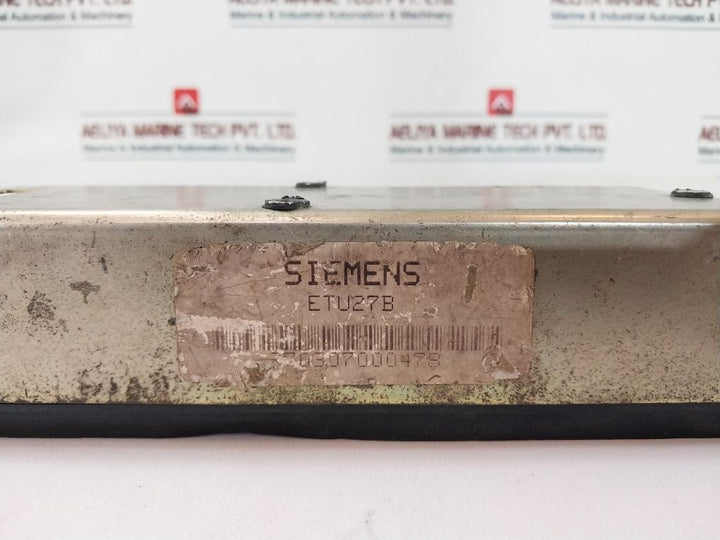 Siemens Etu27B Release Electronic Trip Unit 1600A