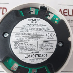 Siemens Fp-11 Smoke Detector Head 500-095112