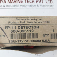Siemens Fp-11 Smoke Detector Head 500-095112