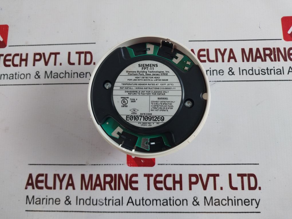 Siemens Fpt-11 Heat Detector Head 500-095918
