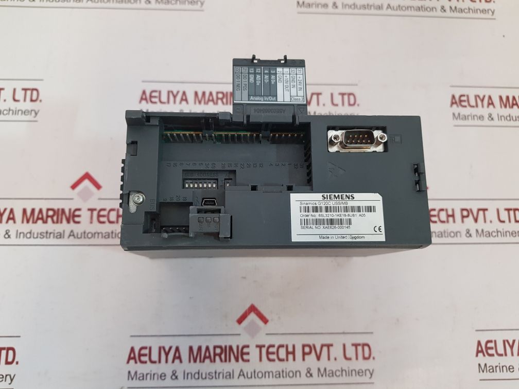 Siemens g120c uss/mb converter 6sl3210-1ke18-8ub1