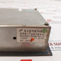 Siemens G24930-a445-a1.2 Eas Tableau Operator Interface