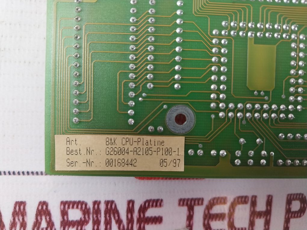 Siemens G26004-a2105-p100-1 Cpu-platine Board