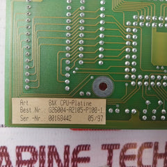 Siemens G26004-a2105-p100-1 Cpu-platine Board